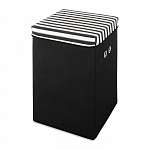 Whitmor Black and White Ottomans
