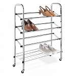 Rolling Shoe Rack