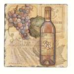 Vineyards Tumbled Tile Coasters Set of 4
