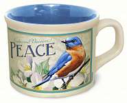 Bluebird Stoneware Soup Mug