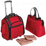 Wheeled Underseat Carry On with Back Up Bag