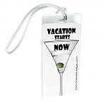 Vacation Starts Now Luggage Tags - Set of 4