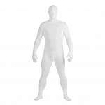 Full Body White Skin Suit with Front Access