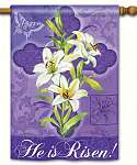 Easter Lily Standard Flag
