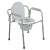Folding Steel Bedside Commode