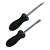Includes flat and phillips head screw removers.