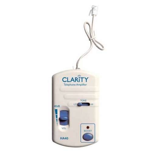 HA40 In-Line Telephone Amplifier by Clarity HA40 In-Line Telephone Amplifier by Clarity