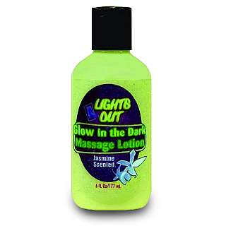 Glow-in-the-Dark Massage Lotion