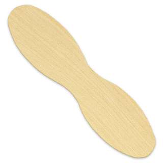 3" Wood Medical Spoon