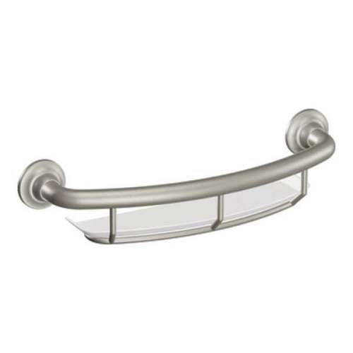 Grab Bar with Integrated Shelf Grab Bar with Integrated Shelf