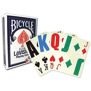 Bicycle EZ See LoVision Playing Cards