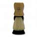 Omega Wood Handle Shaving Brush with Stand
