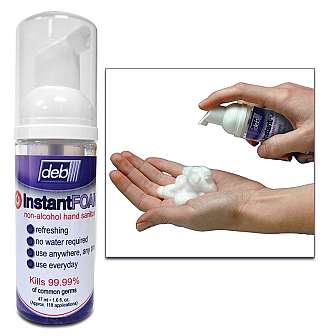 No Rinse Foaming Hand Sanitizer