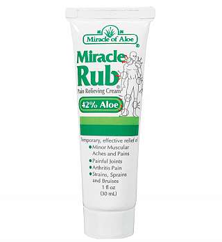 Miracle of Aloe Miracle Rub Pain Relieving Cream