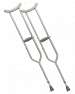 Heavy-Duty Steel Crutches