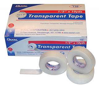 Transparent Tape 1/2" Wide