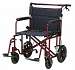 22" Bariatric Transport Chair