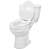 Raised Toilet Seat with Lock and Lid