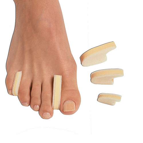 Three Layer Foam Toe Separators Three Layer Foam Toe Separators
