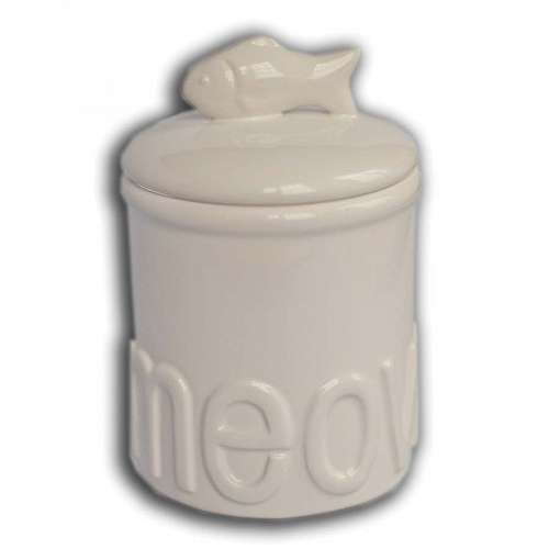 Small Meow Treat Jar Small Meow Treat Jar