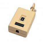 W10 In-Line Ivory Phone Amplifier by Clarity