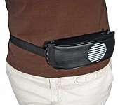 Chattervox Voice Amplifier Leather Waist Pack