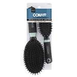 Full and Mid Size Nylon Cushion Brush Set