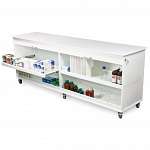 White Polyethylene Belize Lab Island 8 Foot...