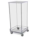 Large Clear Acrylic Mobile Hazardous Waste...