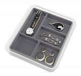 Five Section stackable Jewelry Tray