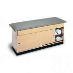 Green-Line Treatment Table with Cabinet