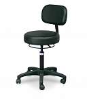 Economy Air-Lift Stool with Backrest