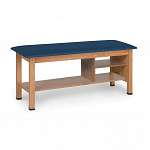 Treatment Table with Shelf and Open Cabinet