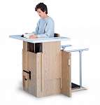 Hydraulic Adjustable Stand-In Table