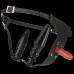 Ultra Harness Kit with Dildo and Plugs- Female