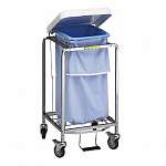 Single Leak-Proof Hamper w/ Foot Pedal