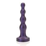Large Ripple Silicone Dildo - Purple