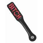 Leather Impressions 12 Inch Slapper - Bitch