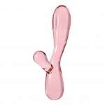 Sattva Rabbit Style Glass Dildo