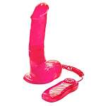 Vibrating Jelly Dildo