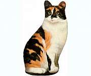 Calico Doorstop