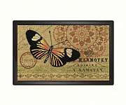 Burlap Butterflies MatMate