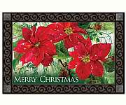 Christmas Poinsettias MatMate