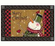 Country Snowman Mat Mate
