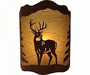 Deer Tin Wall Light