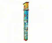 Friends Birdhouse Pole
