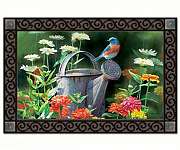 Garden Bluebird Matmate