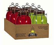 Holiday Canning Jar Lantern 6 Piece Assortment