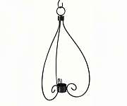 Hanging Gazing Ball Hardware Gazing Ball Not...