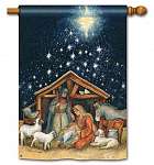 Holy Night Std Flag